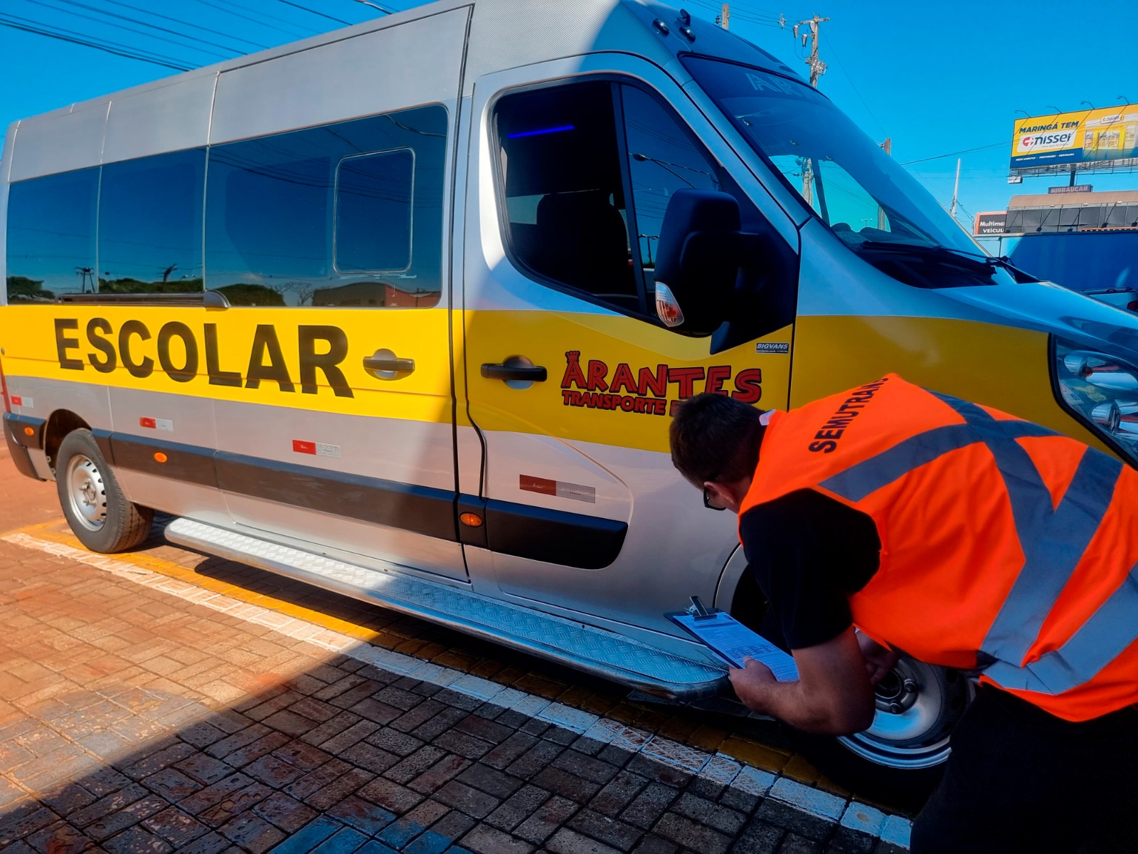 Prefeitura de Sarandi inicia vistoria semestral de veículos do transporte escolar  e segue até 1º de fevereiro